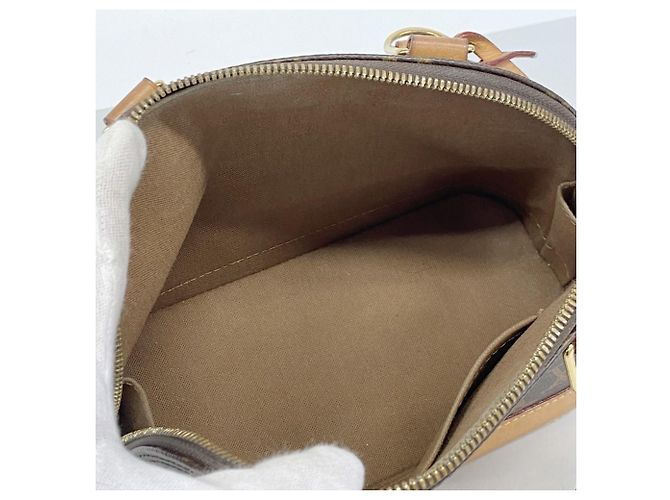 Borsa Louis Vuitton Alma BB Monogram Marrone - vista 4