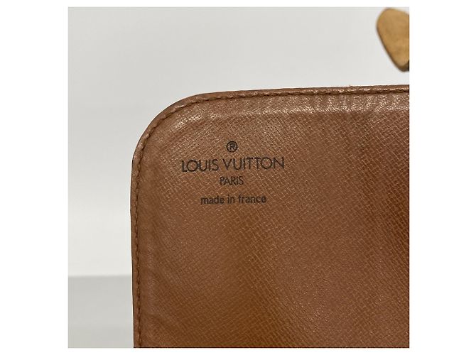 Borsa a tracolla Louis Vuitton Monogram Cartouchiere MM Marrone - vista 5