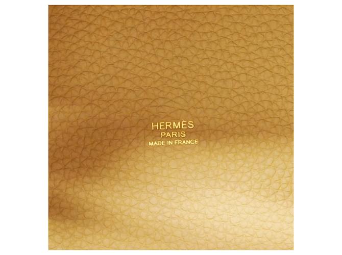 Hermès Borsa Hermes Picotin Lock PM Beige - vista 5