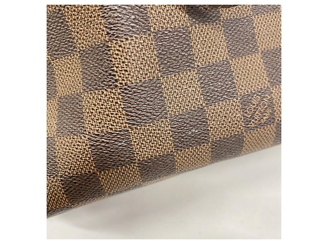 Borsa tote Neverfull MM Damier di Louis Vuitton Damier ebene - vista 10