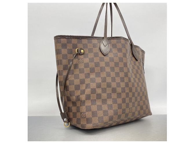 Borsa tote Neverfull MM Damier di Louis Vuitton Damier ebene - vista 2