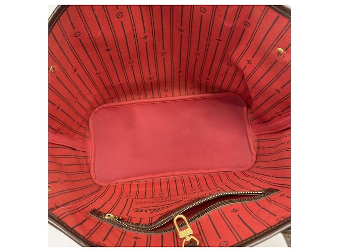 Borsa tote Neverfull MM Damier di Louis Vuitton Damier ebene - vista 4