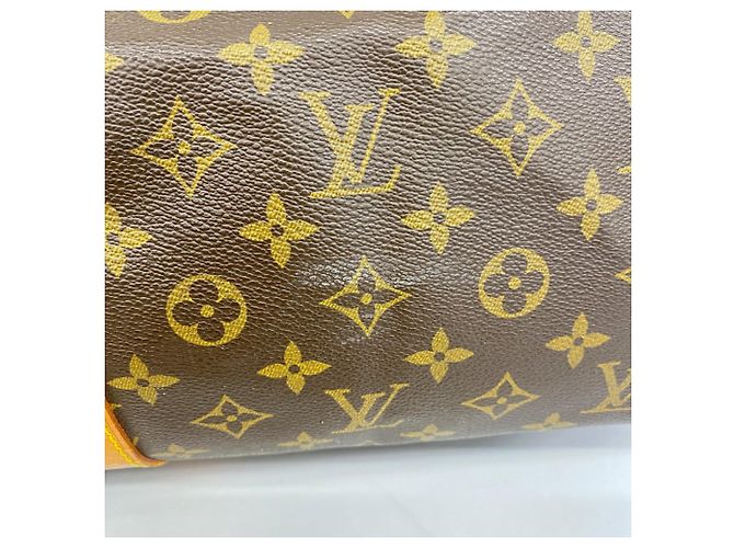 Louis Vuitton Marrone Boston Monogram Keepall Bandoulière 60 - vista 10