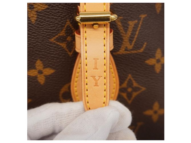 Borsa Tote Louis Vuitton Monogram Bucket PM Marrone - vista 6