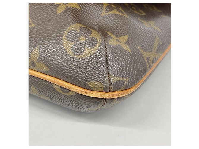 Borsa a tracolla Louis Vuitton Monogram Musette Salsa Marrone - vista 6