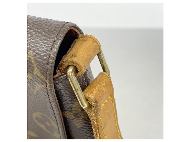 Borsa a tracolla Louis Vuitton Monogram Musette Salsa Marrone - vista 7