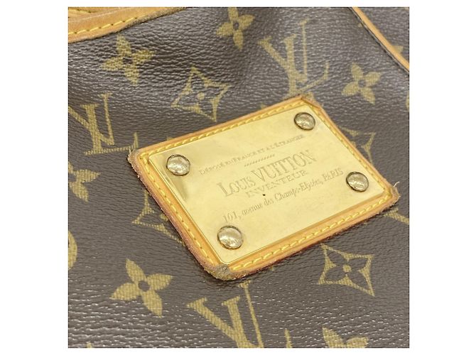 Borsa a Spalla Louis Vuitton Monogram Galliera PM Marrone - vista 10