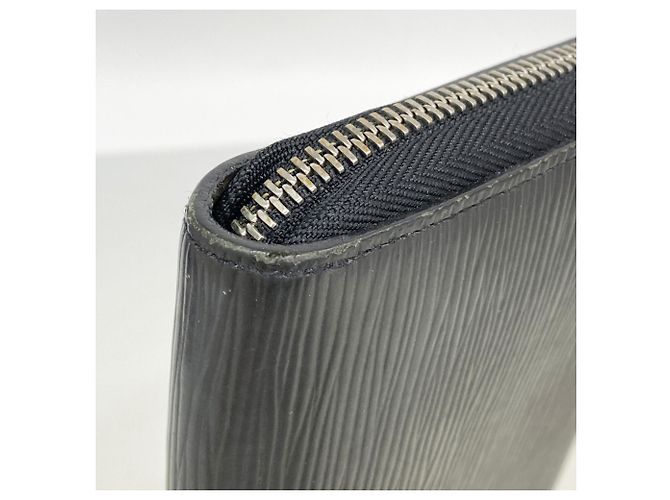 Cartera larga Louis Vuitton Epi Zippy Organizer Negro - vista 5