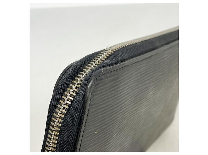 Cartera larga Louis Vuitton Epi Zippy Organizer Negro - vista 6