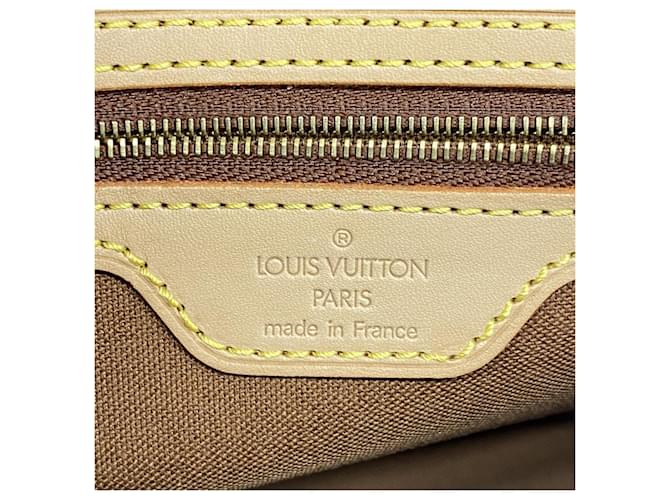 Borsa a tracolla Louis Vuitton Monogram Mini Looping Marrone - vista 5