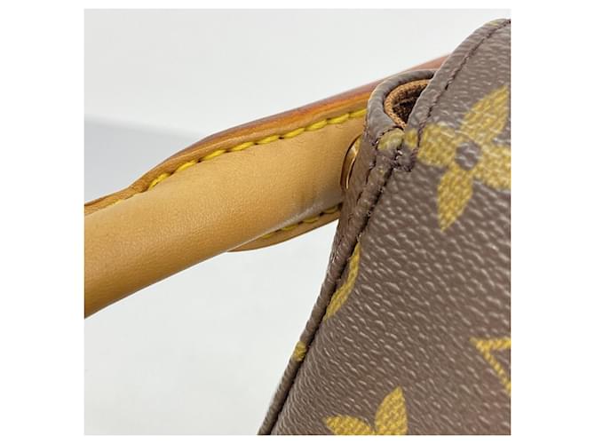 Borsa a tracolla Louis Vuitton Monogram Mini Looping Marrone - vista 8