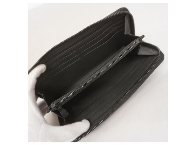Louis Vuitton Monogram Shadow Zippy Wallet Black - view 3