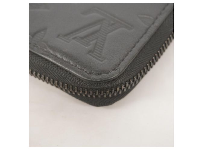 Louis Vuitton Monogram Shadow Zippy Wallet Black - view 7