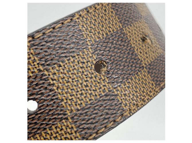 Cintura Louis Vuitton Damier in Ebene Damier ebene - vista 3