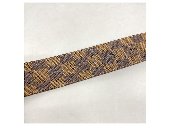 Cintura Louis Vuitton Damier in Ebene Damier ebene - vista 8