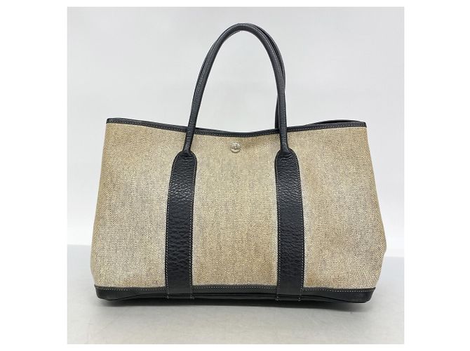 Hermès Bolso Tote Hermes Garden PM Negro - vista 11