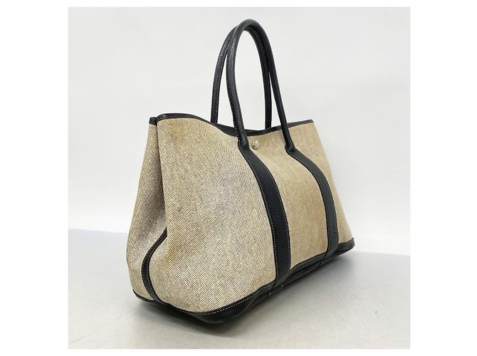 Hermès Bolso Tote Hermes Garden PM Negro - vista 2