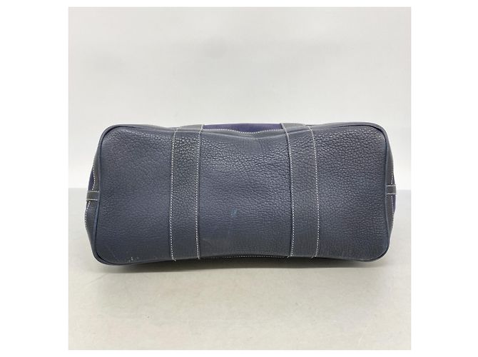 Hermès Borsa Tote Hermes Garden PM Blu navy - vista 3