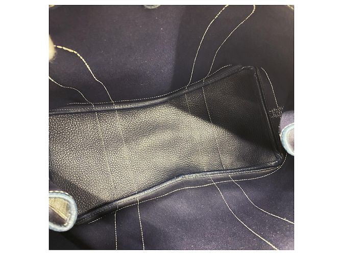 Hermès Borsa Tote Hermes Garden PM Blu navy - vista 4