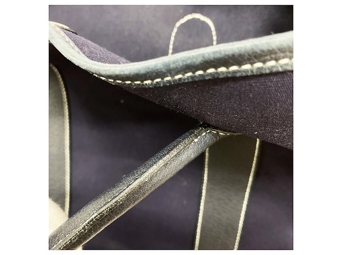 Hermès Borsa Tote Hermes Garden PM Blu navy - vista 8