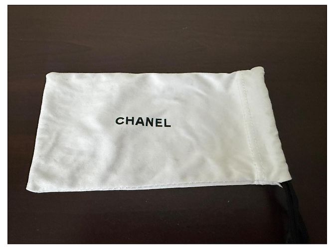 Occhiali da sole Chanel vintage full set Bianco - vista 6