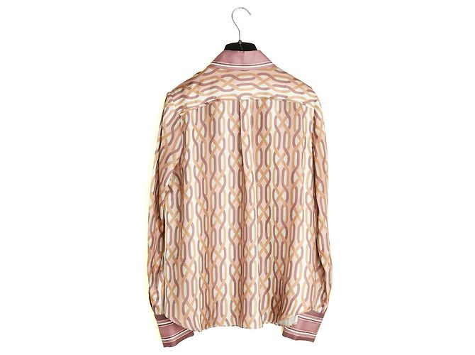 Zimmermann Ensemble Bluse und Hose FR40 Beige Rosa Seide Set Oberteil Hose UK12 US10 Pink - Ansicht 9