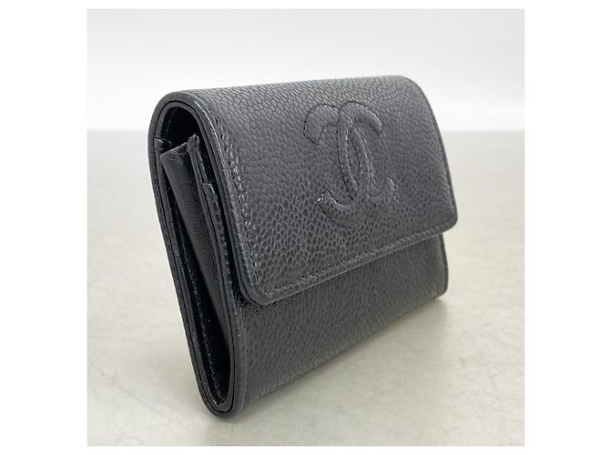 Monedero negro Chanel - vista 2