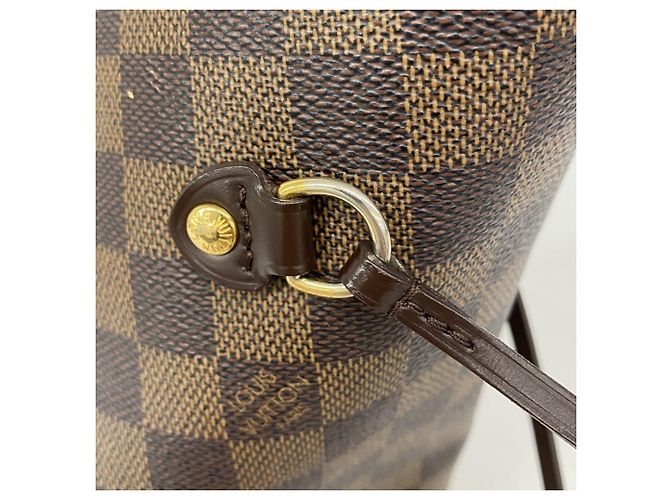 Borsa Tote Louis Vuitton Damier Neverfull MM Damier ebene - vista 11