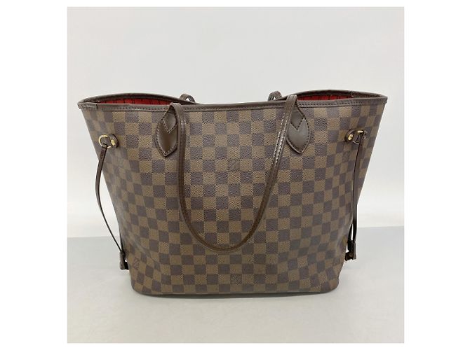 Borsa Tote Louis Vuitton Damier Neverfull MM Damier ebene - vista 12