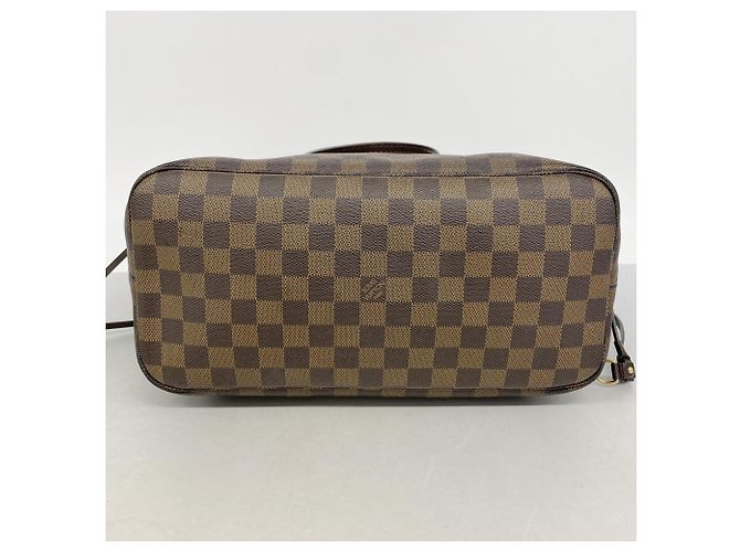 Borsa Tote Louis Vuitton Damier Neverfull MM Damier ebene - vista 3