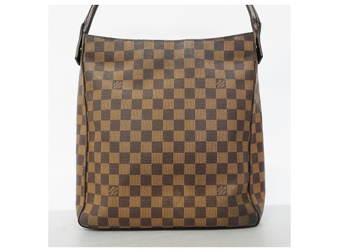 Bolso de Hombro Louis Vuitton Damier Looping GM Damier ebene - vista 11