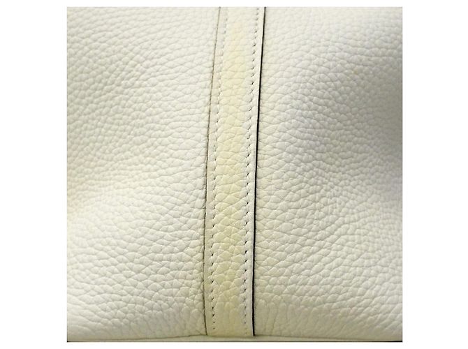 Hermès Hermes Picotin Lock PM Eclat Handtasche Weiß - Ansicht 6