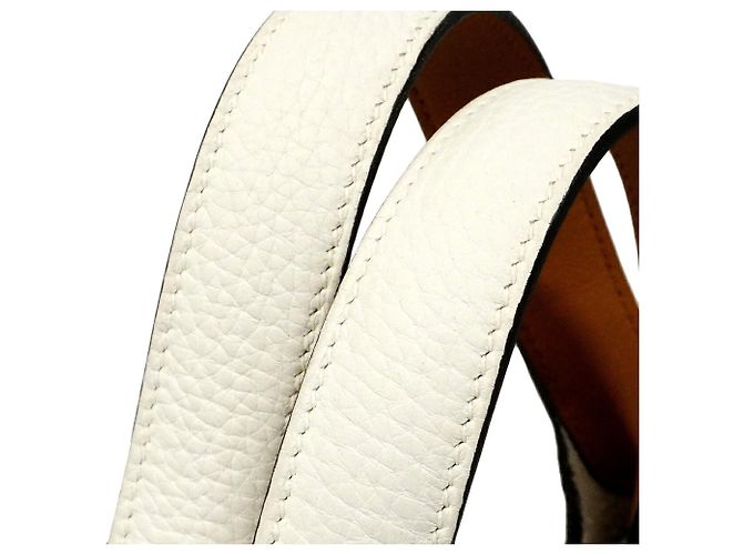 Hermès Hermes Picotin Lock PM Eclat Handtasche Weiß - Ansicht 8