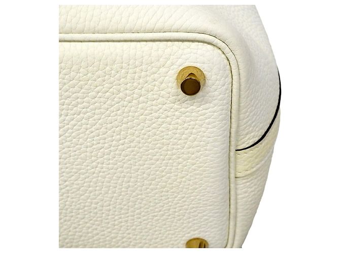 Hermès Hermes Picotin Lock PM Eclat Handtasche Weiß - Ansicht 9