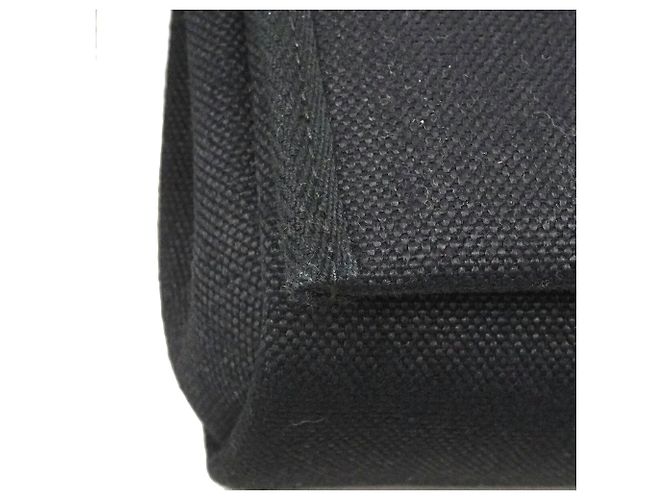 Borsa a tracolla Hermès Herbag Zip Mini Toile Military Black Nero - vista 7