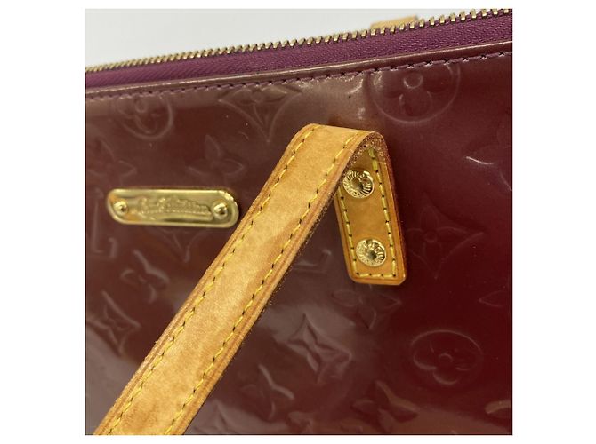 Borsa Tote Louis Vuitton Vernis Bellevue GM Porpora - vista 11
