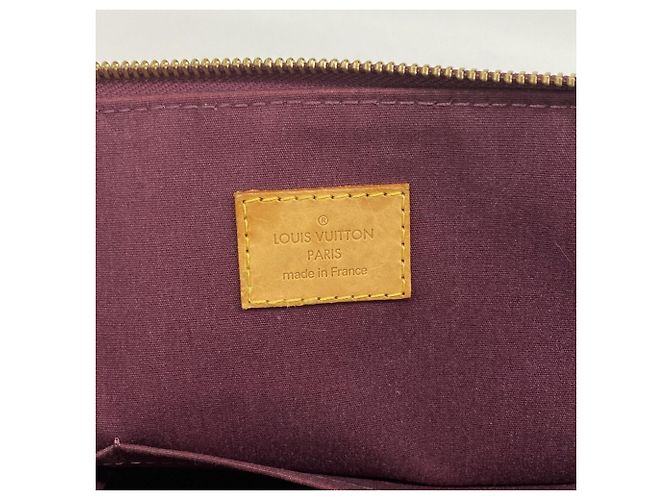 Borsa Tote Louis Vuitton Vernis Bellevue GM Porpora - vista 5