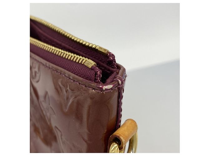 Borsa Tote Louis Vuitton Vernis Bellevue GM Porpora - vista 6
