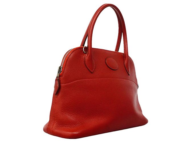 Hermès Borsa Hermes Bolide 27 Evercolor Rosso - vista 2