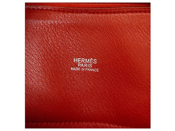 Hermès Borsa Hermes Bolide 27 Evercolor Rosso - vista 5