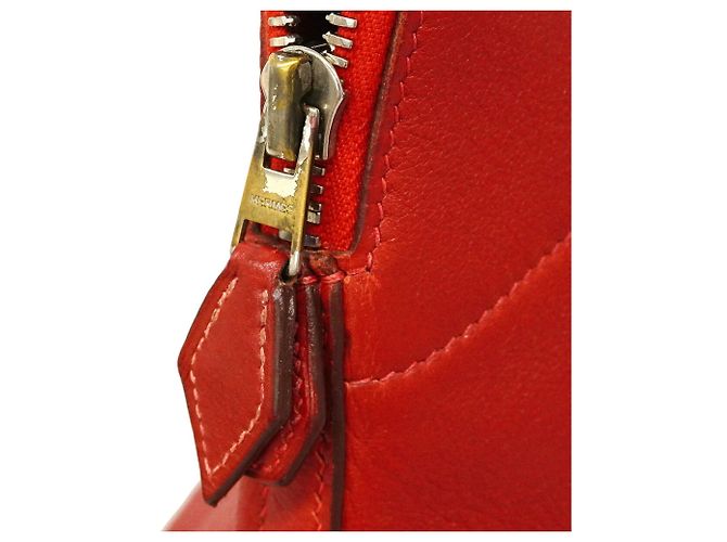 Hermès Borsa Hermes Bolide 27 Evercolor Rosso - vista 6