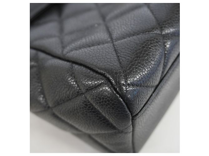 Timeless Chanel Matelassé Schultertasche Schwarz - Ansicht 6
