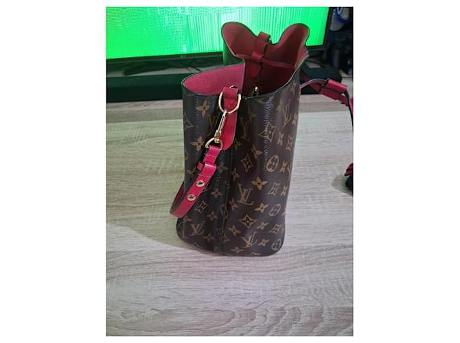 Louis Vuitton Monogram Noe BB Marrone Rosa - vista 5