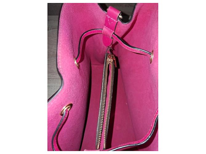 Louis Vuitton Monogram Noe BB Marrone Rosa - vista 8