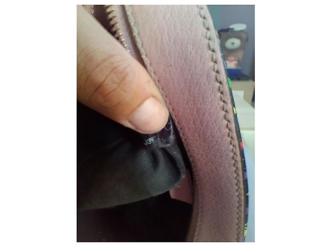 Gucci Borsa a Tracolla GG Supreme Arcobaleno Rosa Multicolore - vista 12