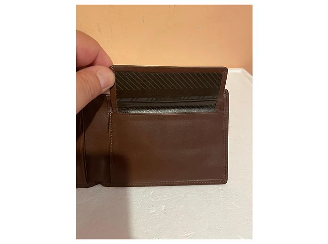 Gianni Versace Brown Leather Wallet - view 8