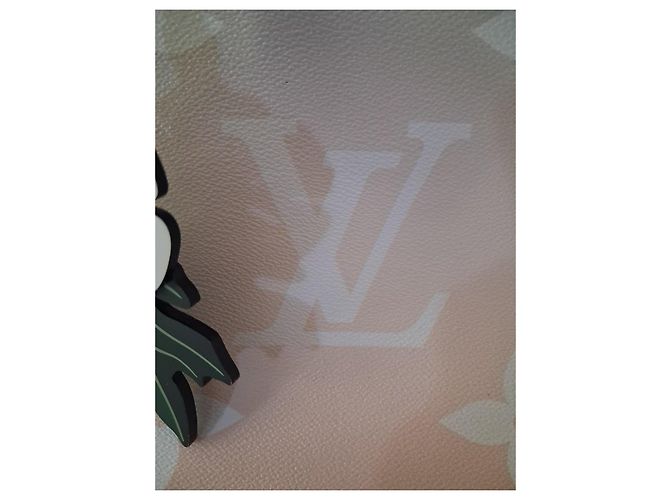 Louis Vuitton Neverfull MM Monogram Ombre Rosa Beige - vista 3