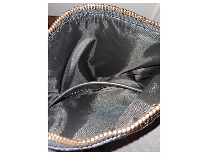 Moschino Teddy Bear gesteppte Leder-Pochette Schwarz - Ansicht 12