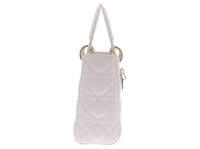 Borsa Lady Dior Mini con catena Beige - vista 4