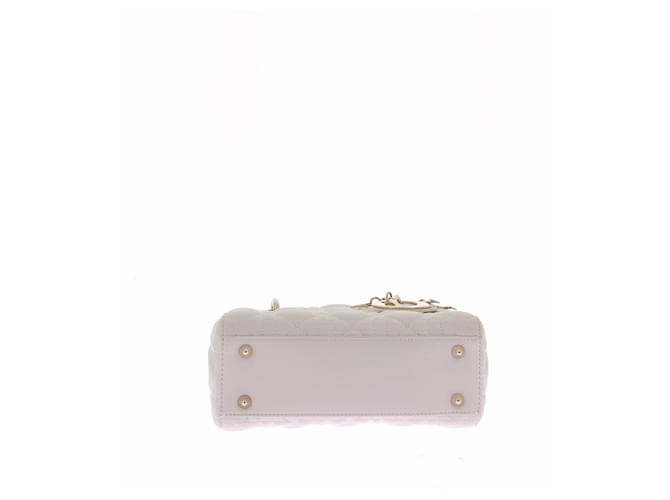 Borsa Lady Dior Mini con catena Beige - vista 6